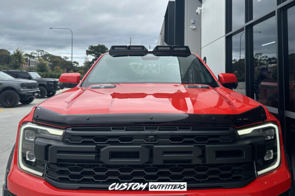 Black Venom LED Roof Pod Lights to suit Next Gen Ford Ranger 2022-2024 - Image 4